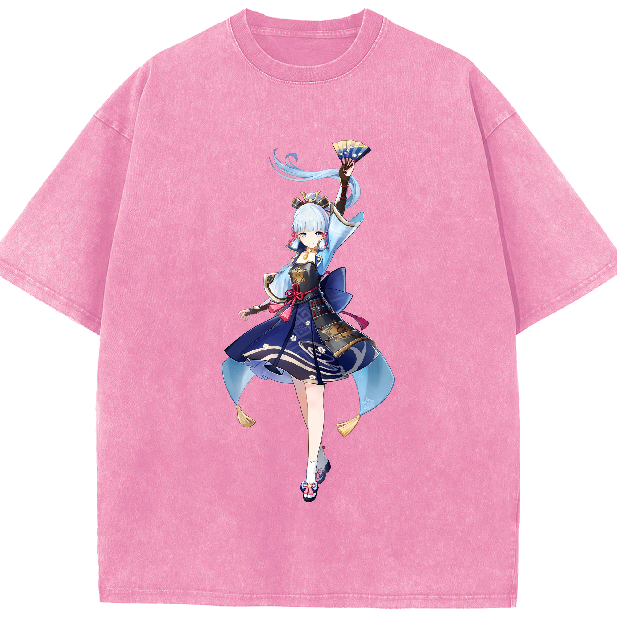 げんし神 神里綾華 神宮寺レン genshin Kamimiya Ren 綿100% ヴィンテージ風 半袖Tシャツ（フロントプリント）